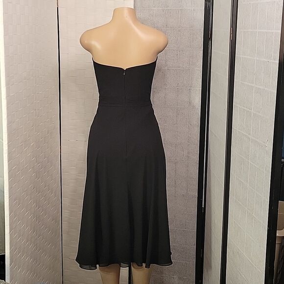 BRAND NEW B2 CHIFFON STRAPLESS BACK ZIPPER  WOMEN"S DRESS - Picture 6 of 11